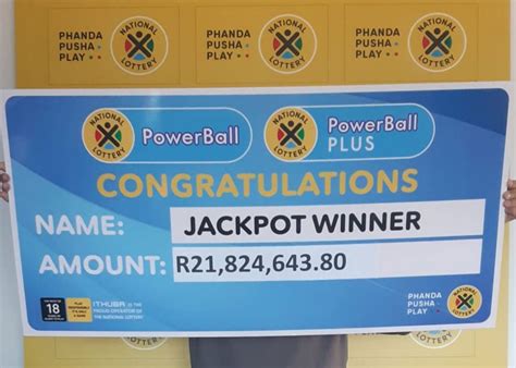 R21 million Powerball Plus winner: ‘I checked my ticket 30 times’ .